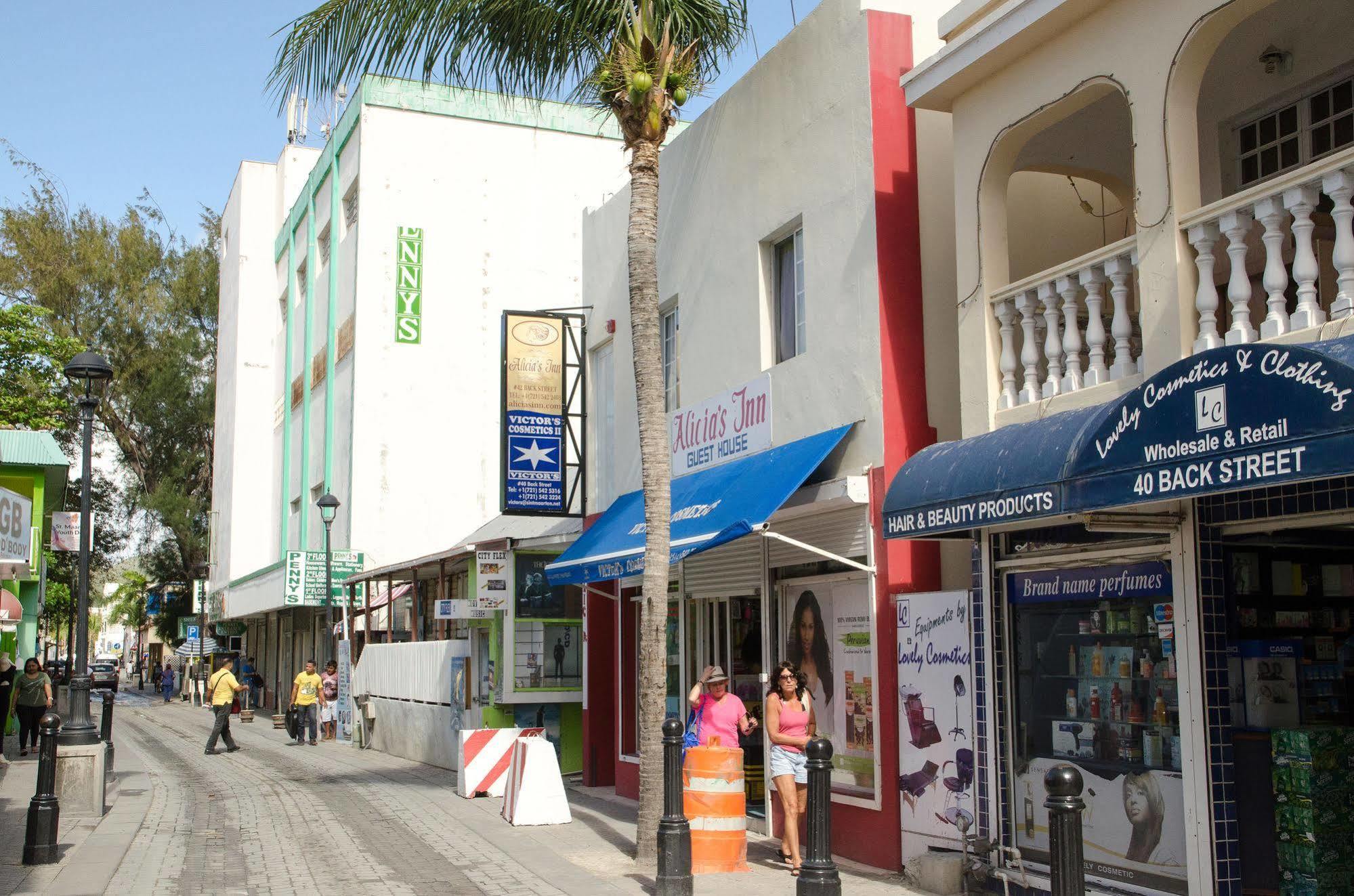 Alicia'S Inn Philipsburg (Sint Maarten) Exterior foto